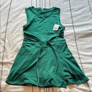 FP Movement by Free People Green Mini Dress